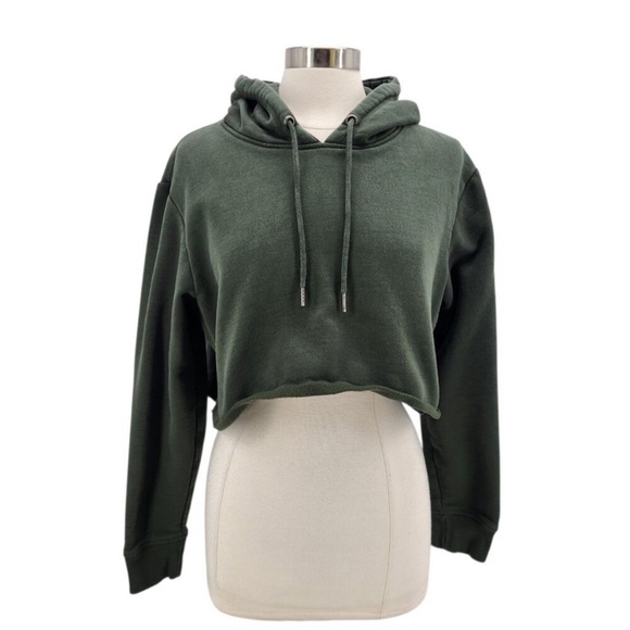 original favorites Tops - Original Favorites organic cotton custom crop hoodie
